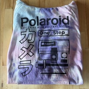 Torrid size 1 - Polaroid Multicolor Tie-Dye Hoodie